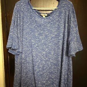 East 5th Heathered Blue Short Sleeve Tee